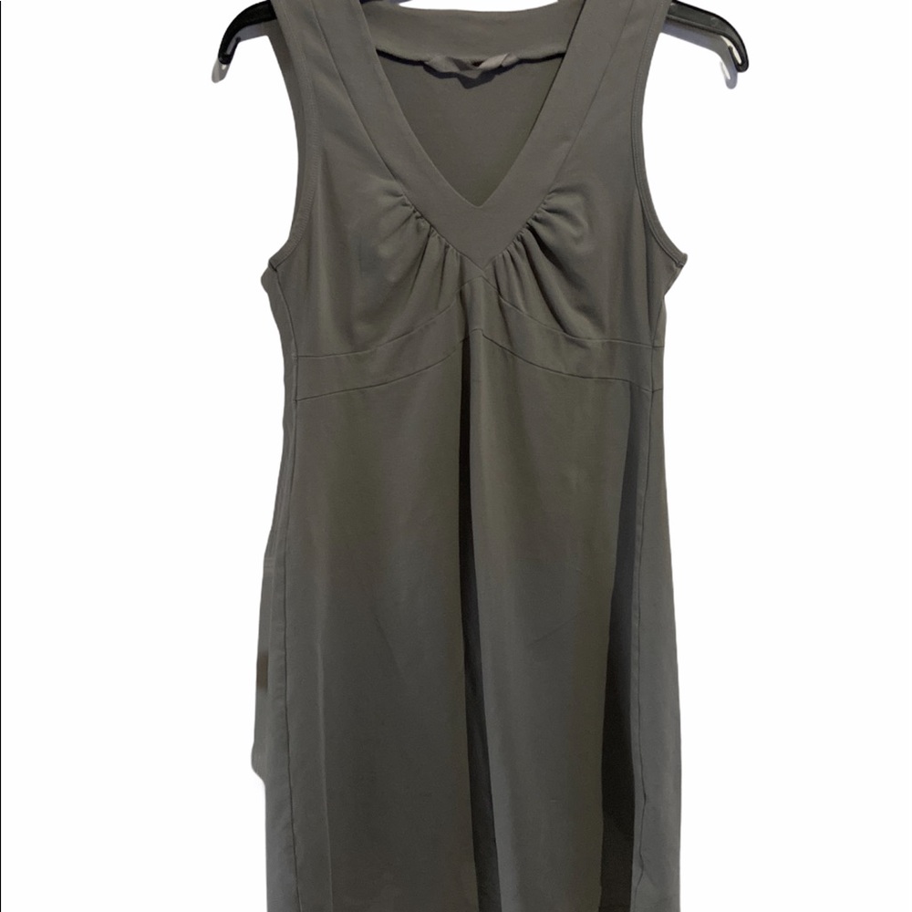 Athleta Senorita Sleeveless Dress Silver Medium